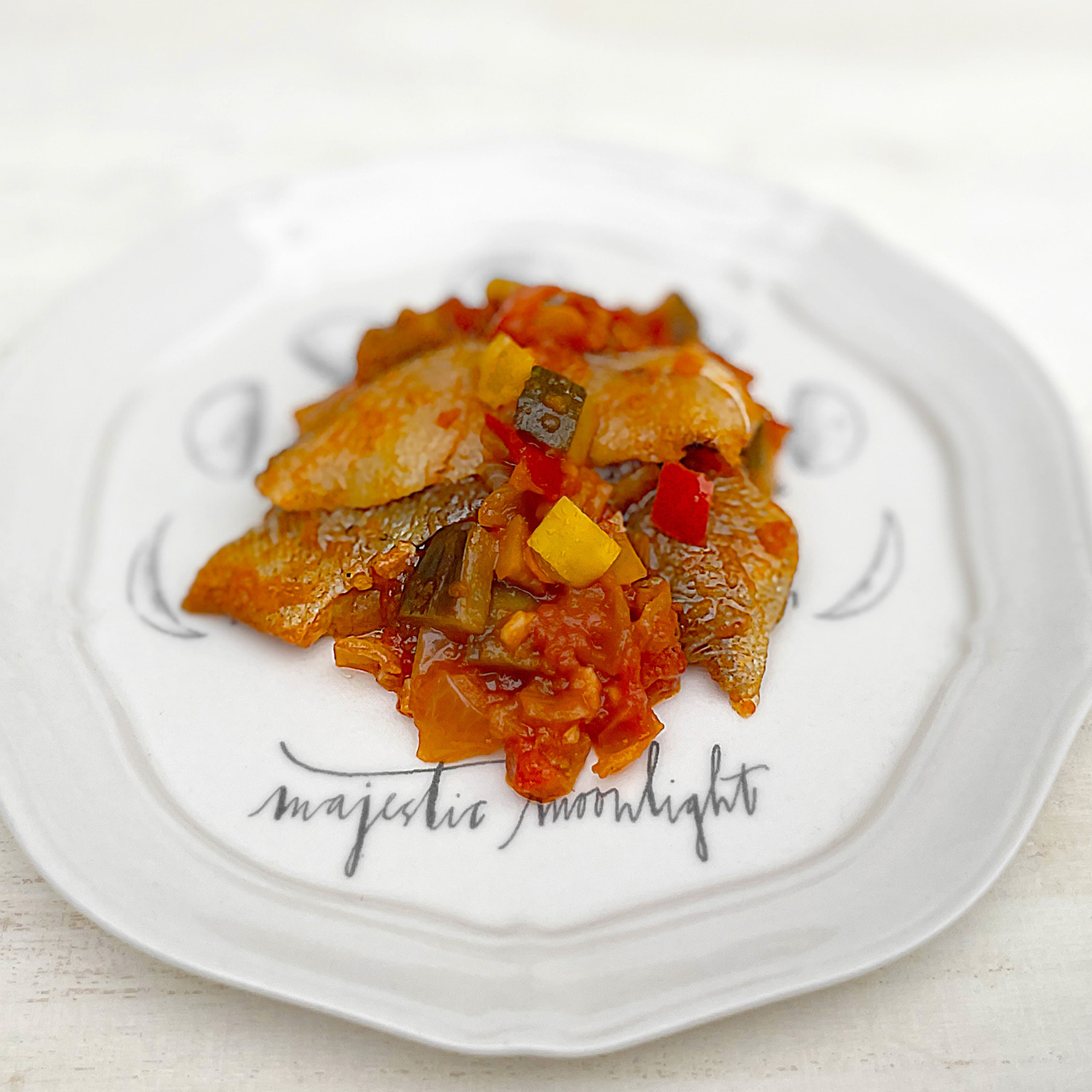 おいしい冷凍幼児食ルーチェ Luce For Kids 骨取りタラのカポナータソース